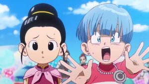 dragon-ball-daima-chi-chi-and-bulma-get-scared-and-panic